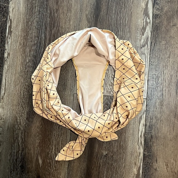 Kortni Jeane Tie-up front bottoms- Pineapple - Picture 4 of 7